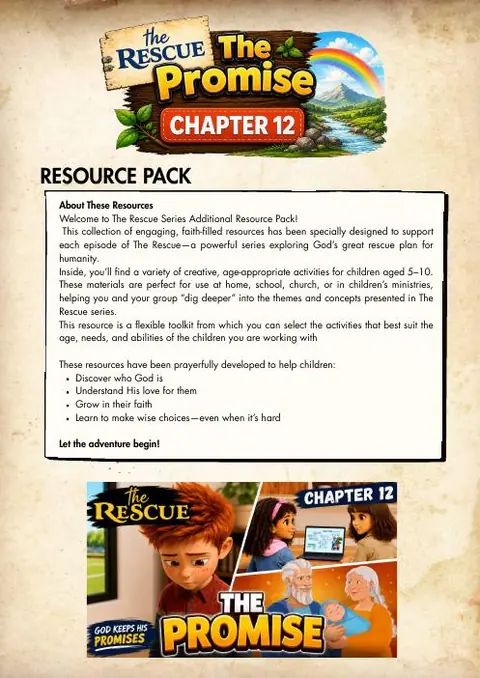 Cover of the The Promise resource pack